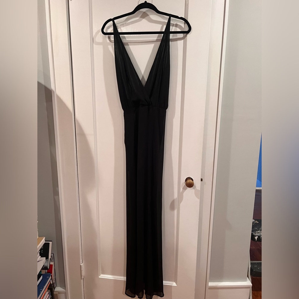 Reformation. XS. Black Maxi Dress.